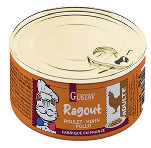 CAT GUSTAV RAGOUT POLLO 12 x 85 gr